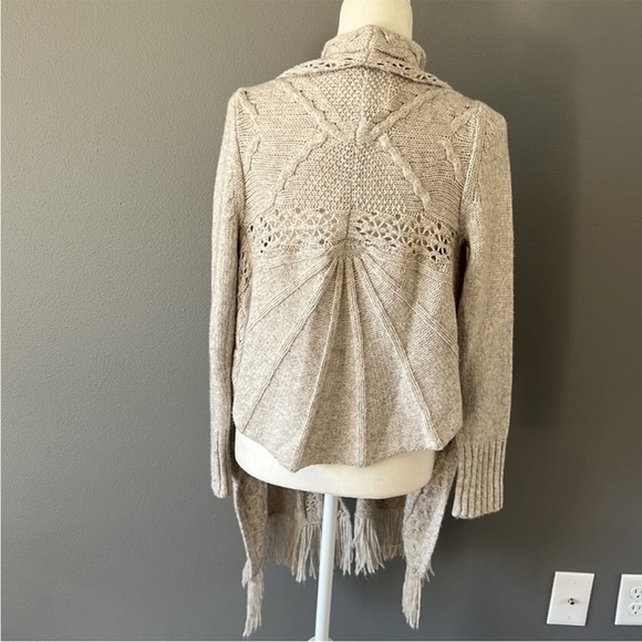 Anthropologie Angel Of The North Anais Wool Blend Cardigan Sweater - Picture 9 of 12